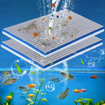 PureFlow 8D Ultra Filter Pad – The Ultimate 8-Layer Filtration for Crystal-Clear Aquariums & Ponds